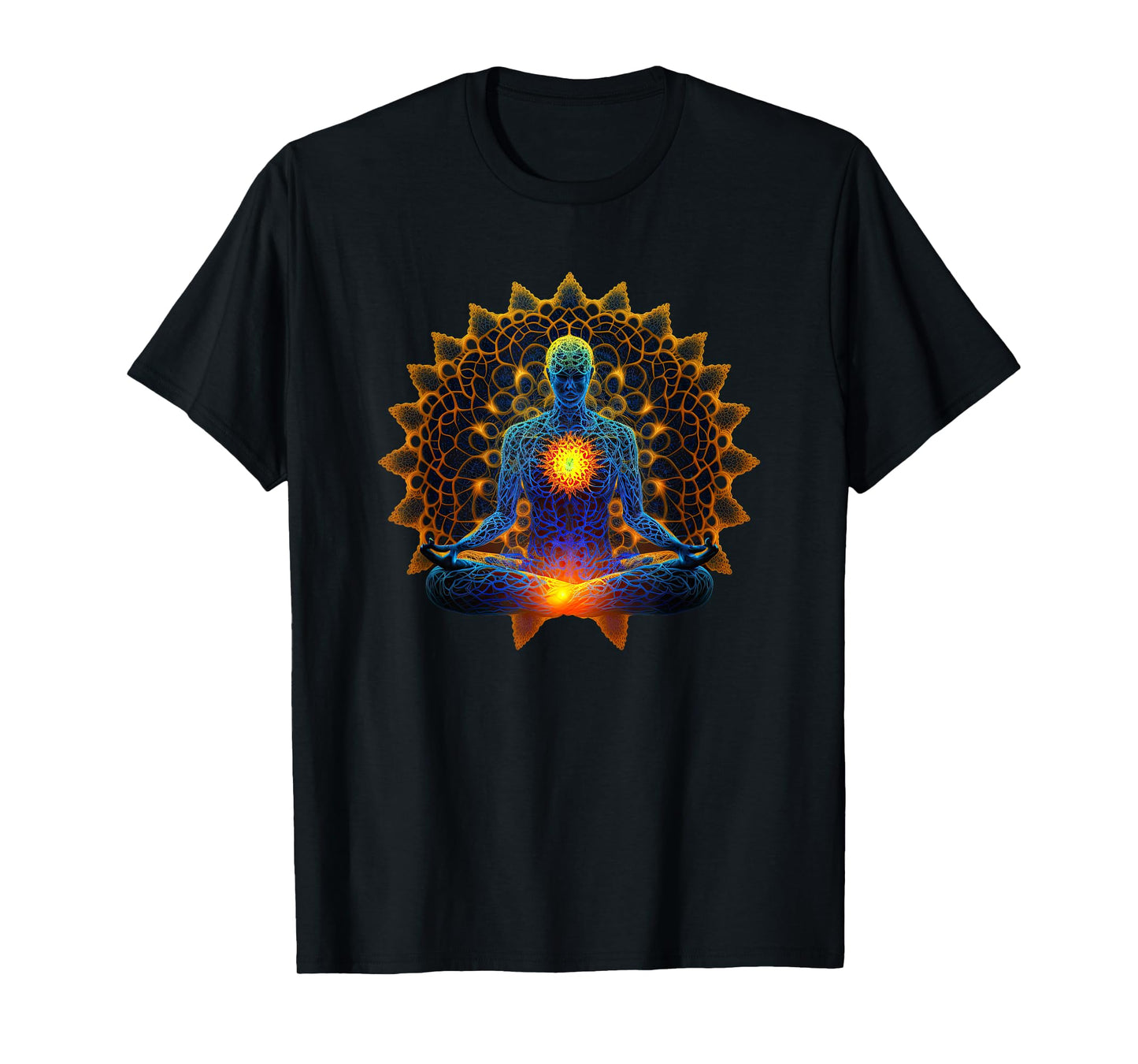 Energy Chakra Yoga Meditation Spiritual T-Shirt