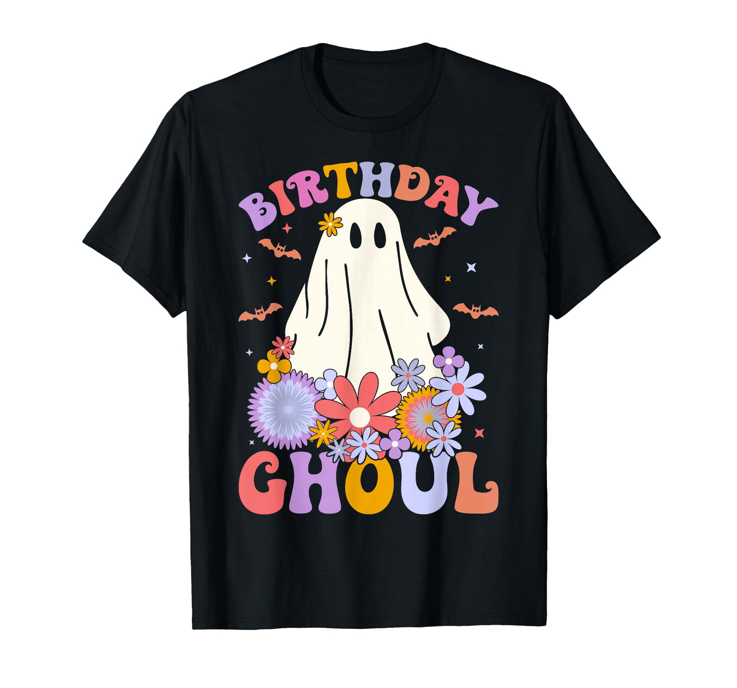 Halloween Birthday Ghoul Bday Party Anniversary Women Girls T-Shirt