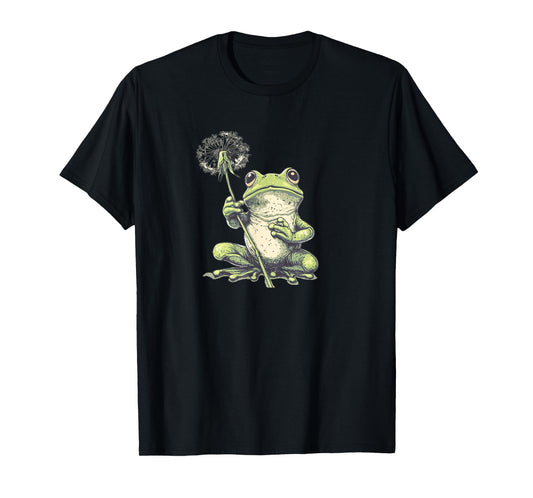 Frogs and Flowers: The Perfect Dandelion Costume T-Shirt