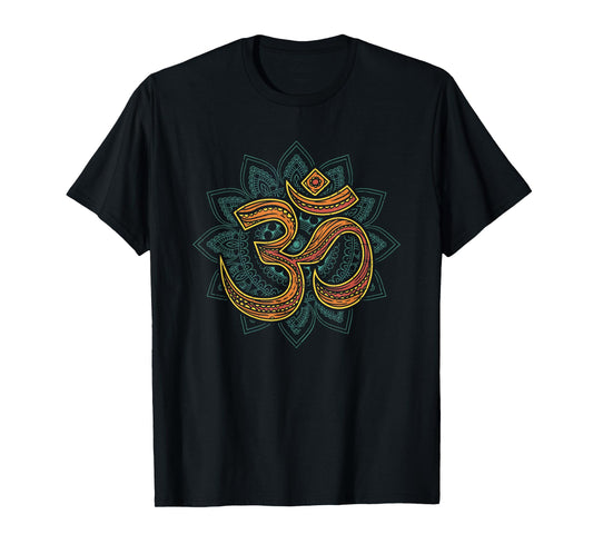 Spiritual Om Mandala T-Shirt