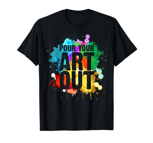 Cool Artist Art For Men Women Paint Painter Artist Painting T-Shirt