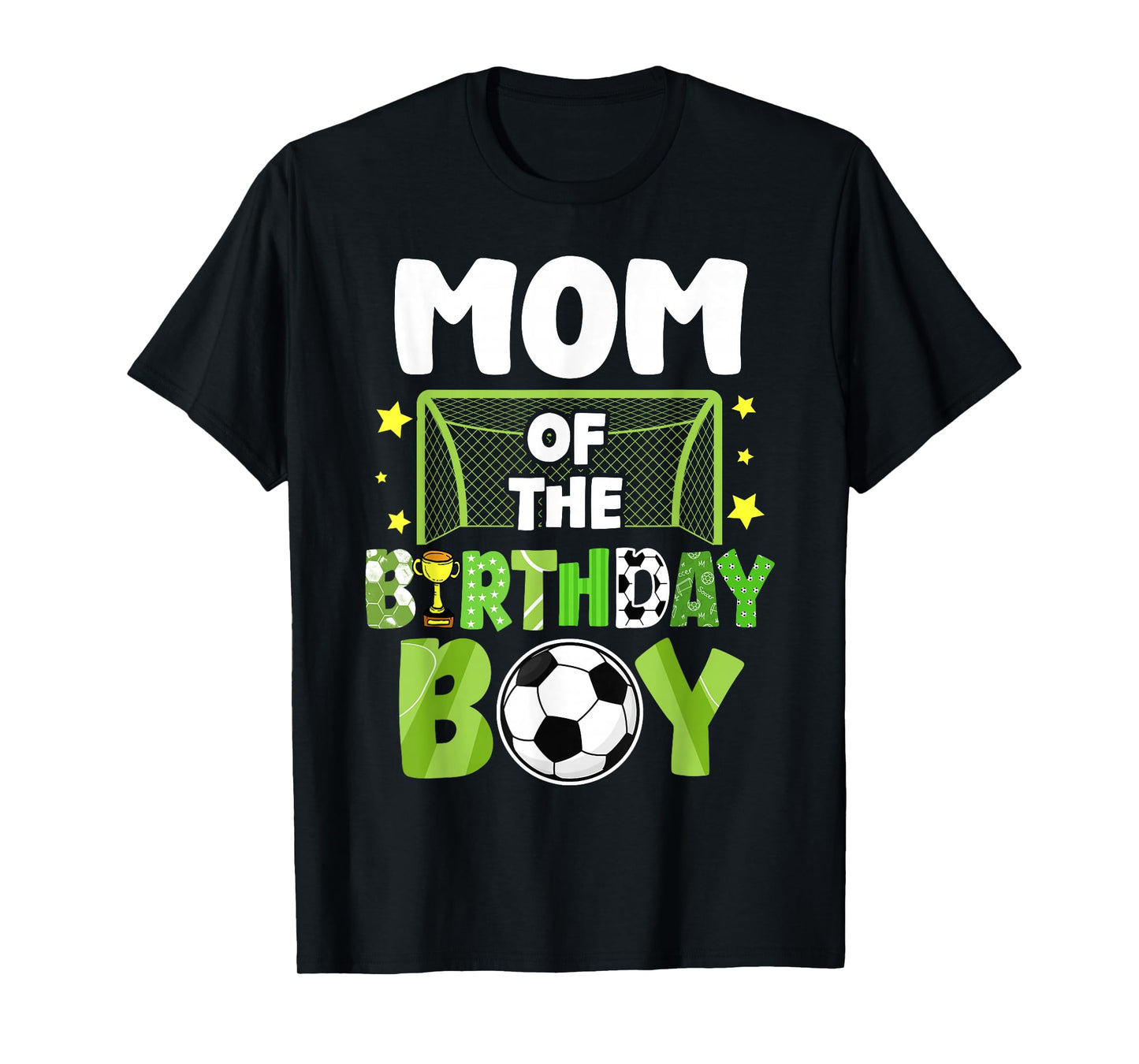 Soccer Mom Birthday Boy Party Soccer Family Matching T-Shirt