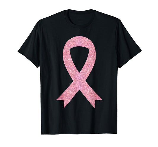 Breast Cancer Awareness Survivor Support Squad Pink Ribbon T-Shirt