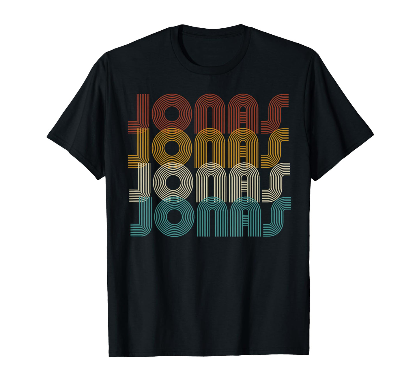 Personalized Name Jonas I Love Jonas vintage Pride retro T-Shirt