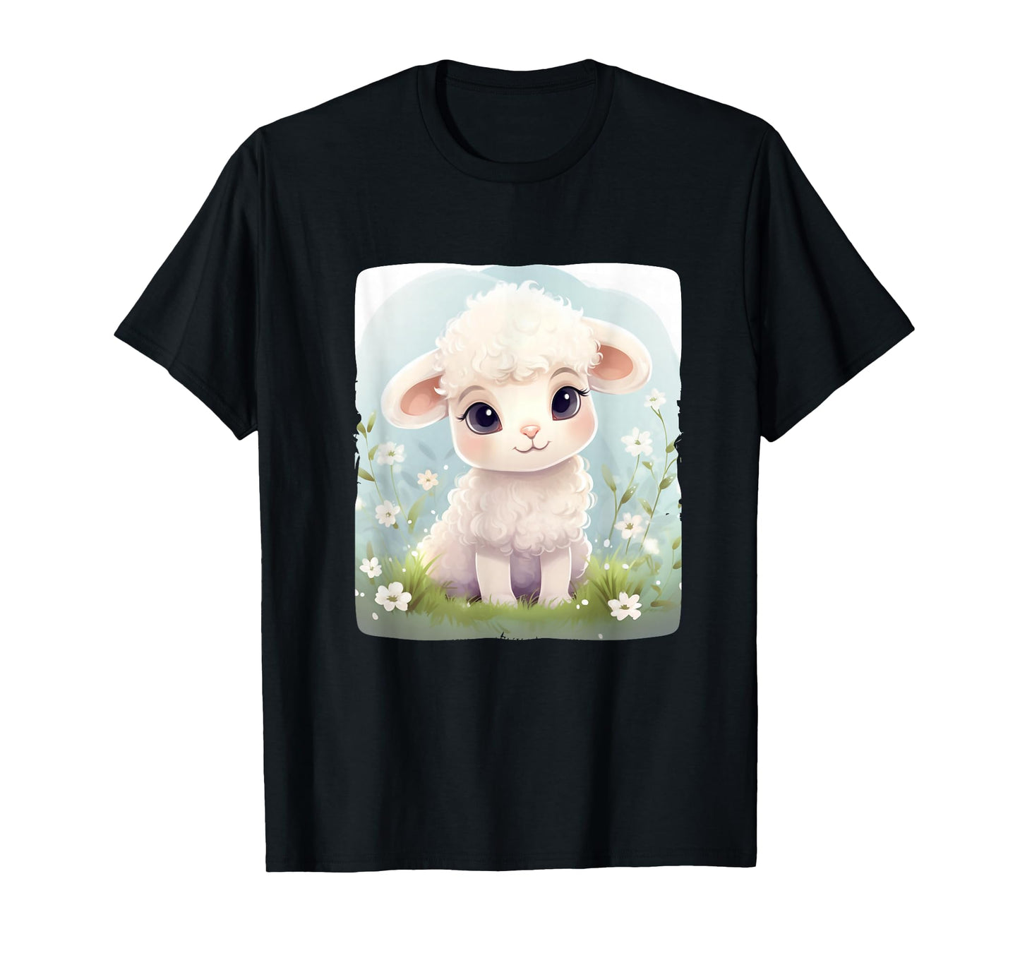 Cute lamb face for little boys and girls T-Shirt
