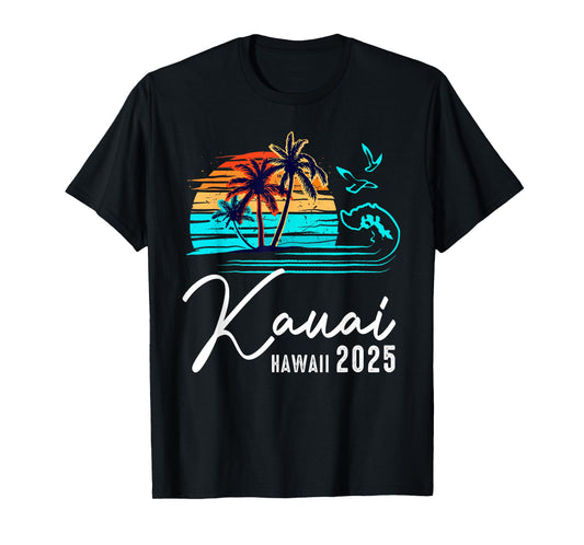 Kauai Hawaii 2025 Summer Vacation Matching Family Group T-Shirt
