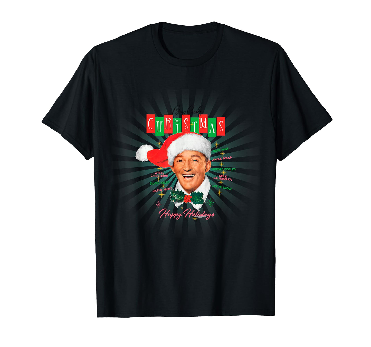 Official Bing Crosby Keep Calm Music T-Shirt