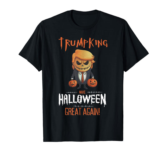 Trump Pumpkin Make Halloween Great Again T-Shirt