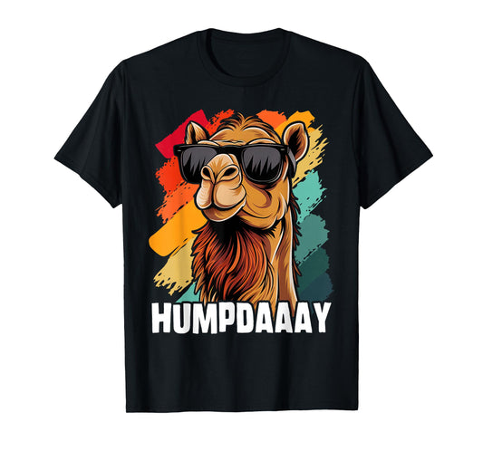Camel Workweek Hump Day Retro Vintage T-Shirt