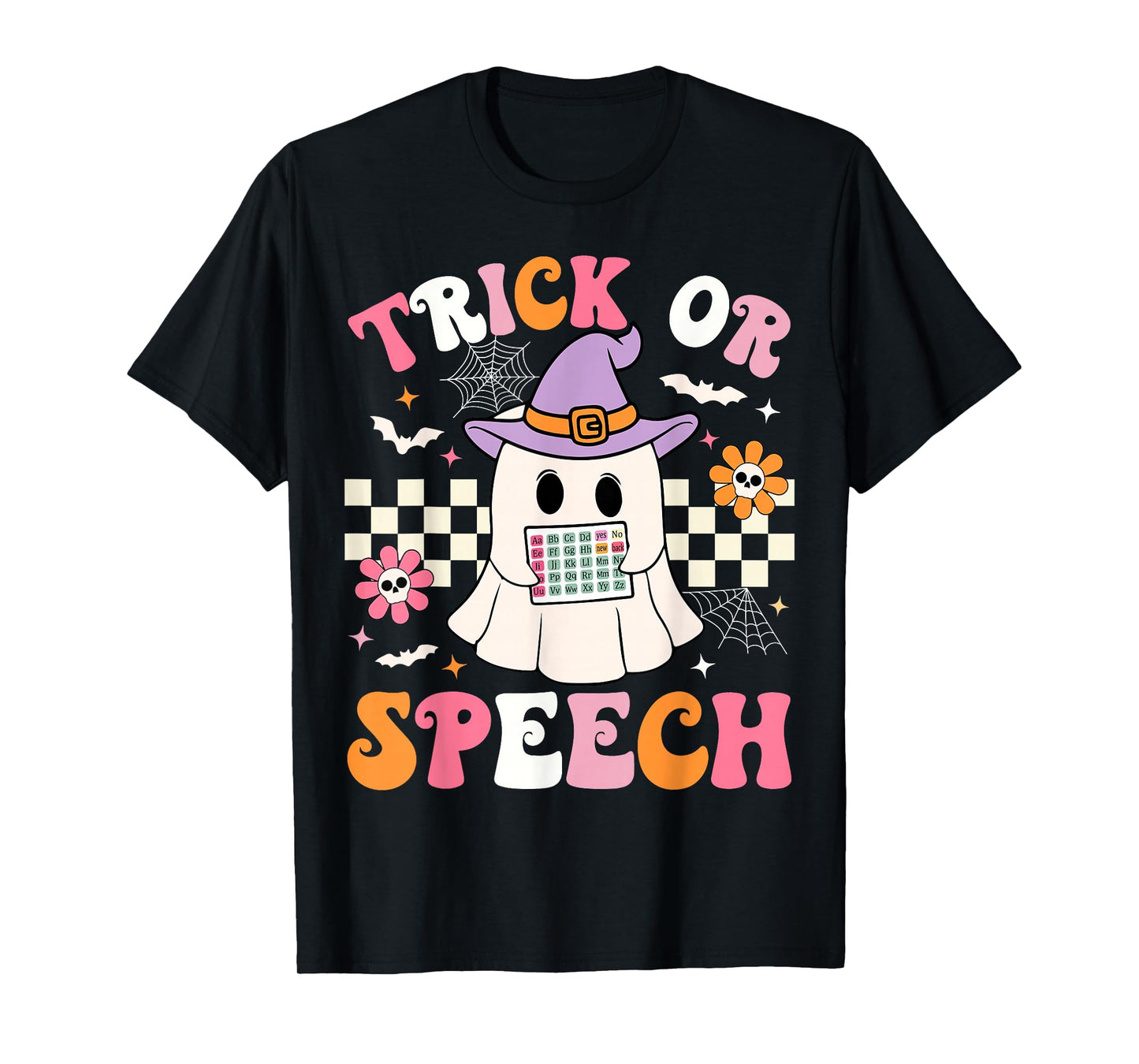 Trick or Speech Funny SLP Halloween Speech Therapy Halloween T-Shirt