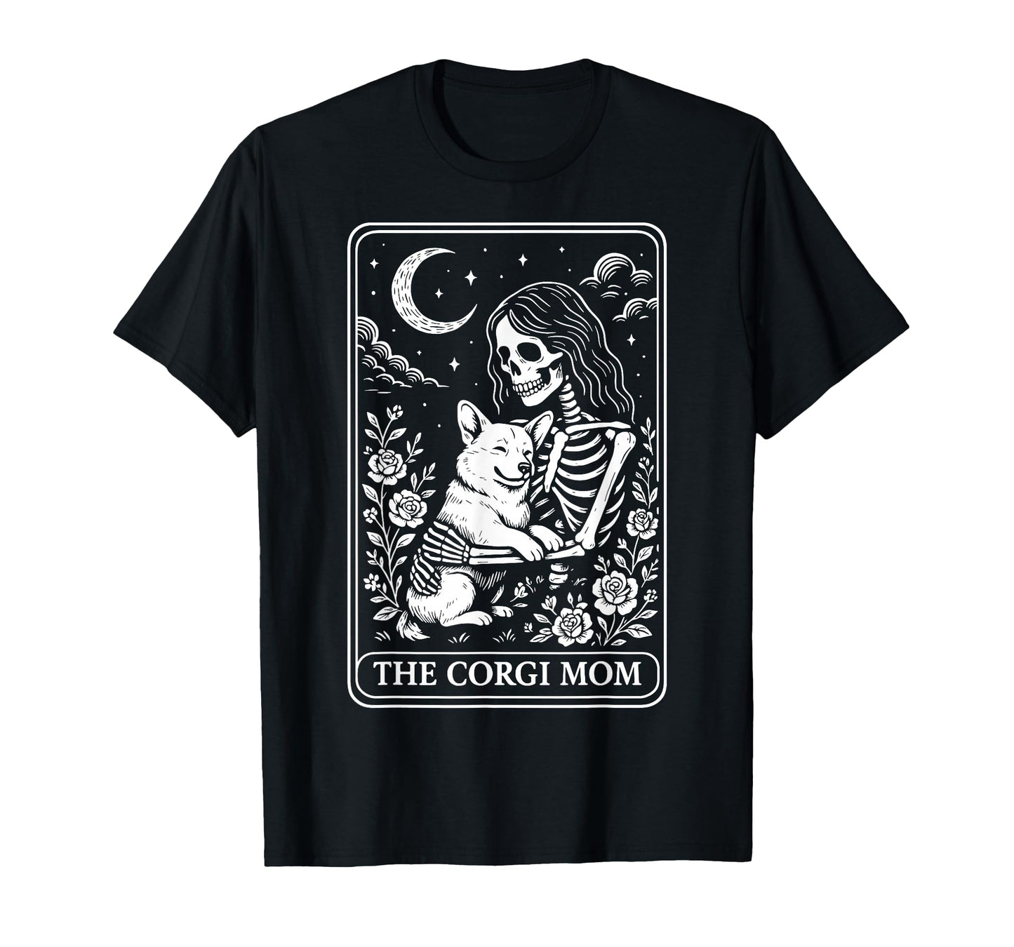The Corgi Mom Tarot Card T-Shirt