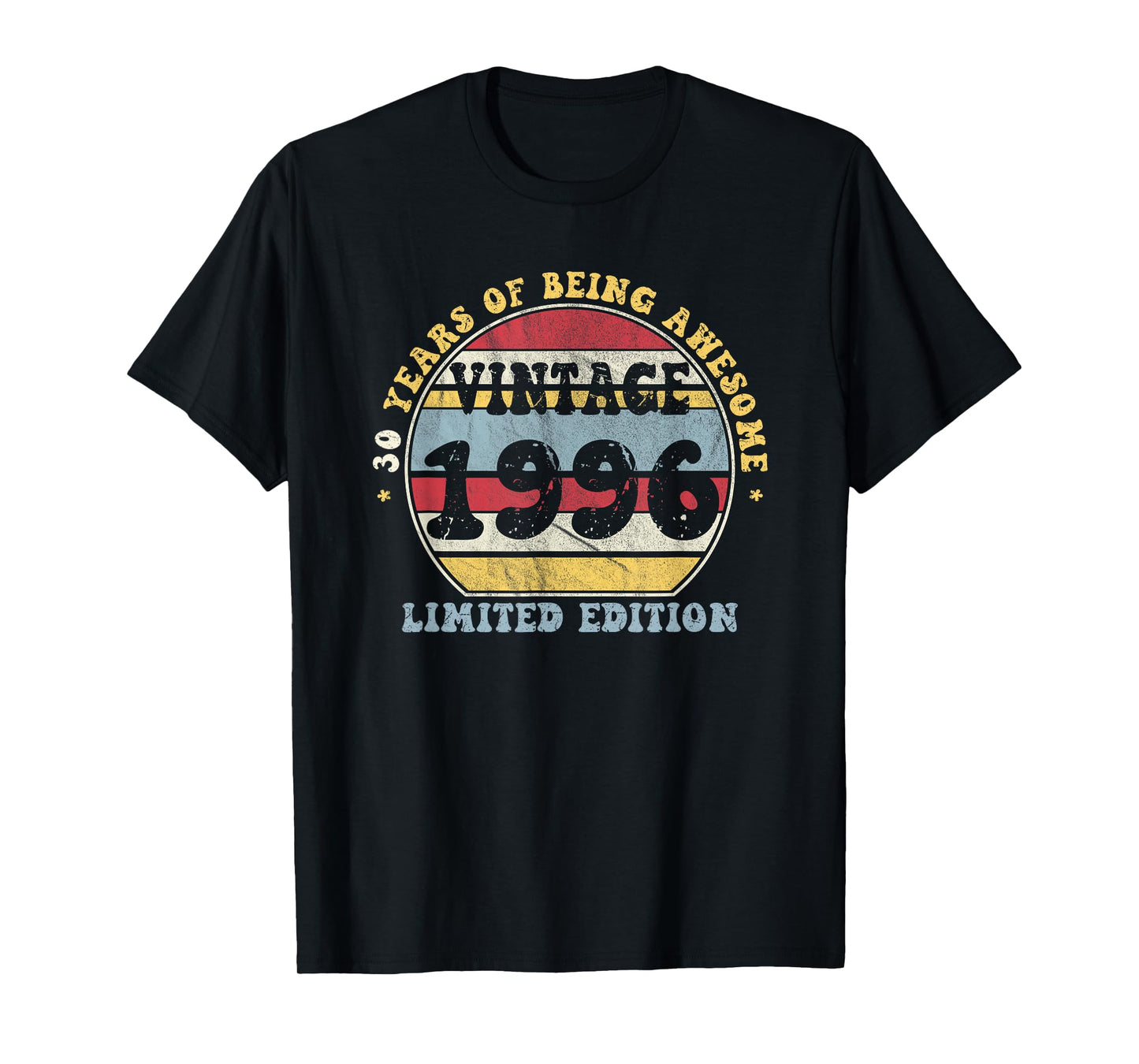 Vintage 1996 Limited Edition 30 Year Old Gifts 30th Birthday T-Shirt
