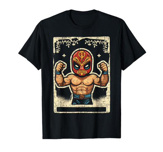 Lucha Libre Wrestler Mexican Wrestling Luchador T-Shirt