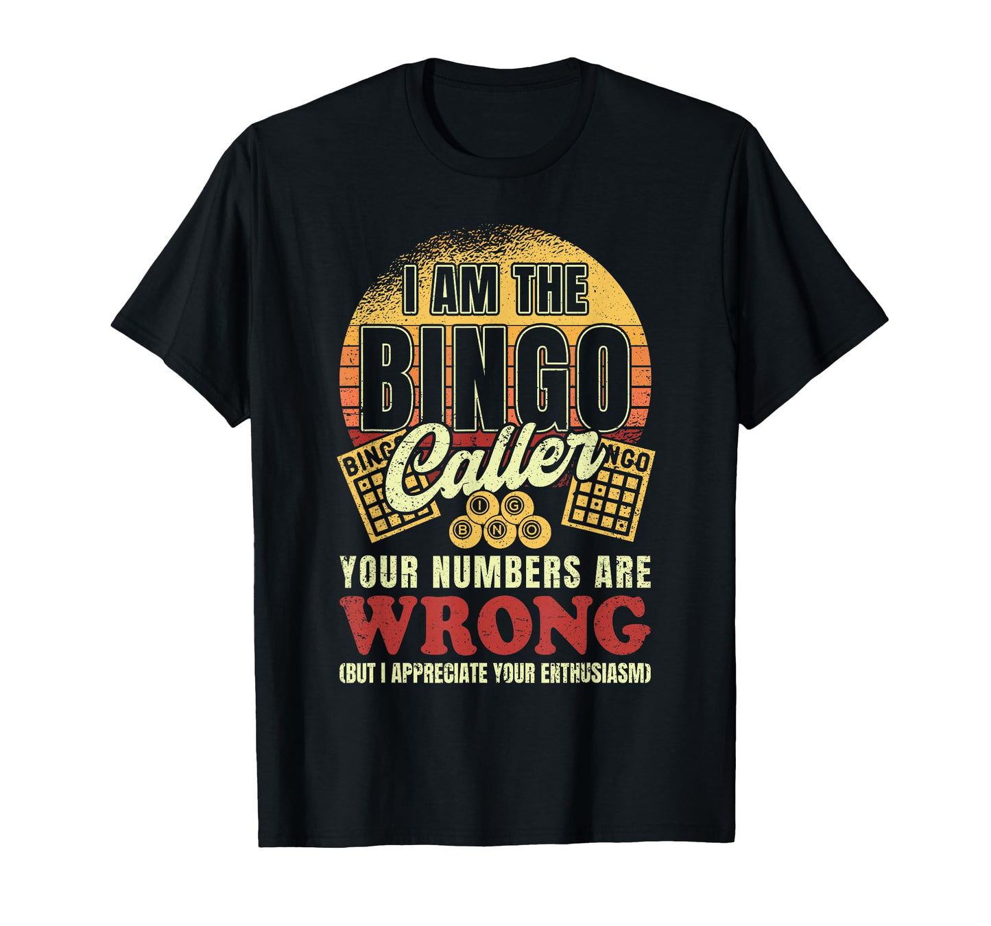 Bingo Caller Funny Bingo Game Night T-Shirt