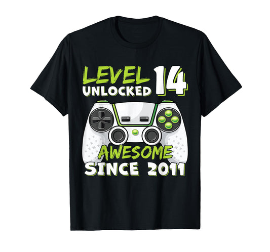 14 Year Old BDay Decorations Son Boy 14yr 2011 14th Birthday T-Shirt