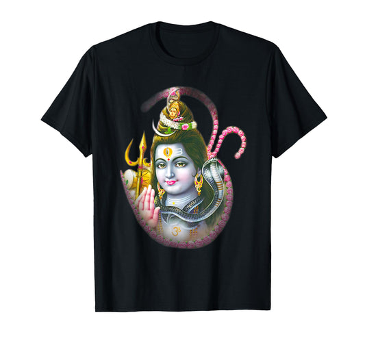 Yoga Shirts Spiritual Hindu God Krishna T-Shirt Meditation T-Shirt