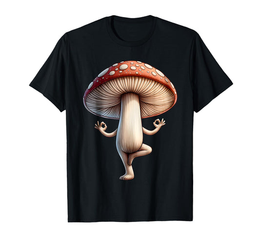 yoga mushroom T-Shirt