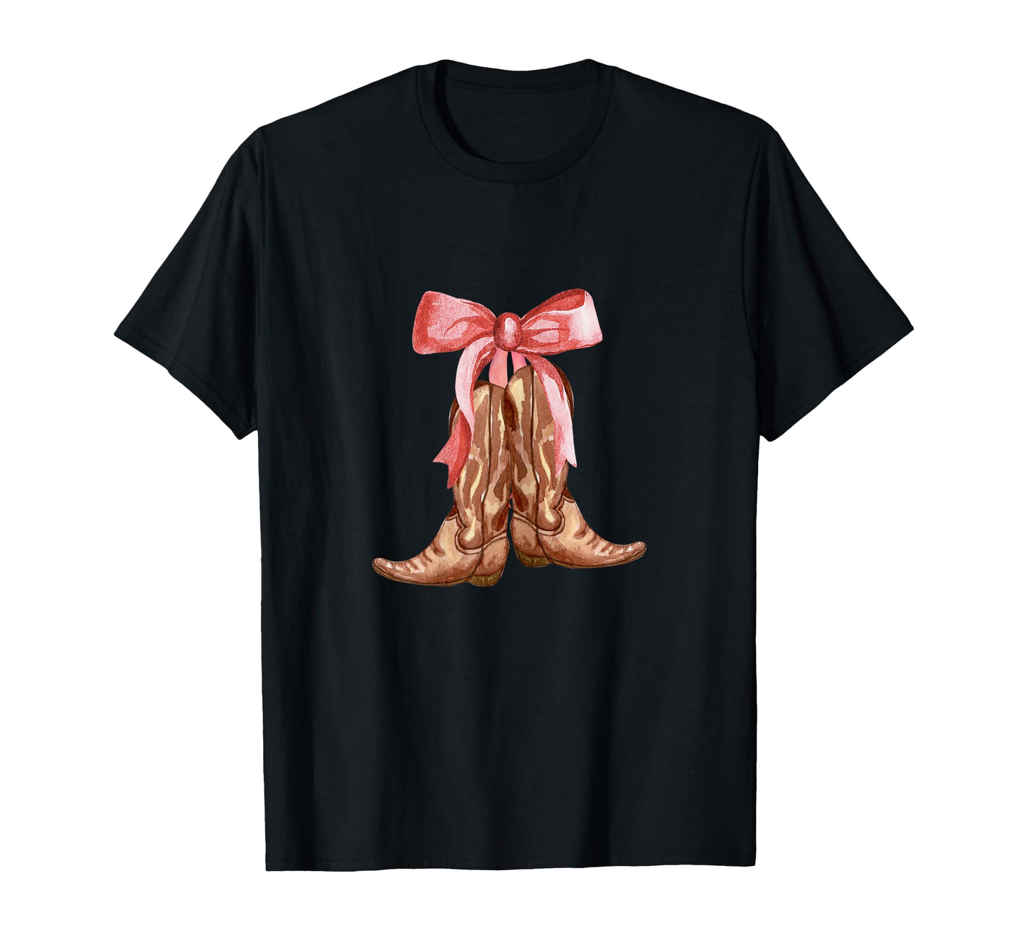 Cowgirl Boots Country Cute Preppy Girls Toddler Kids Women T-Shirt