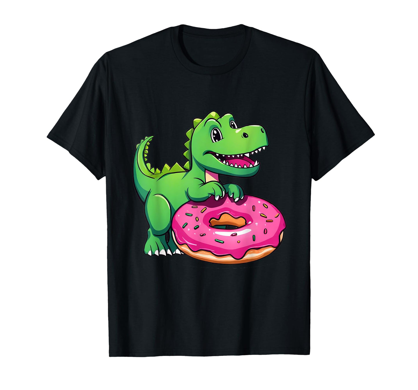 Donut T-Rex Dinosaur Sweet Dessert Delicious Baker T-Shirt
