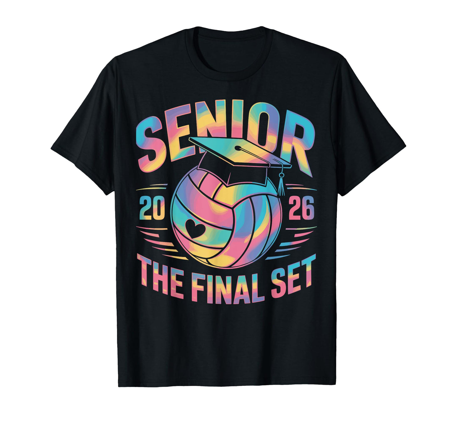 Class of 2026 Senior Volleyball The Final Set T-Shirt