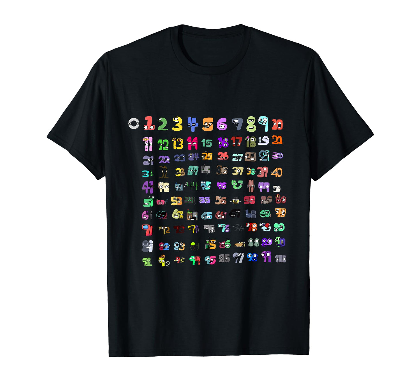 Number Lore 1-100 T-Shirt