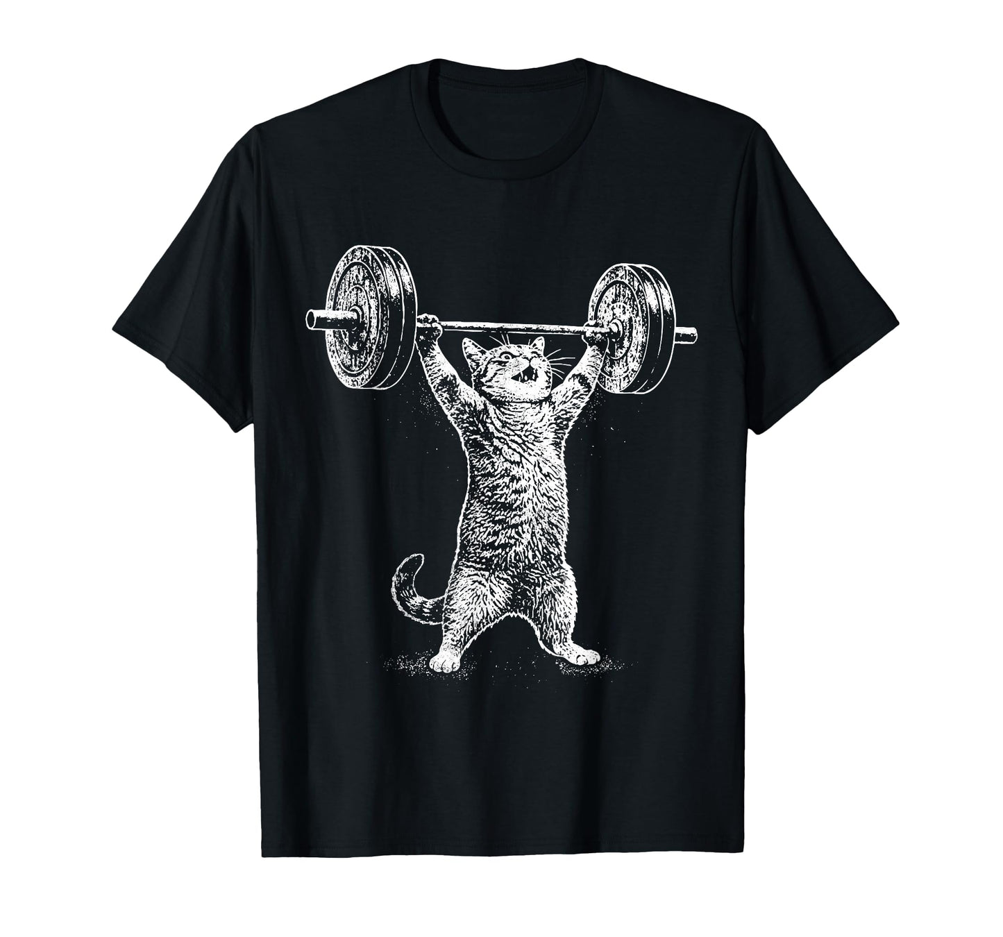 Cat Barbell T-Shirt