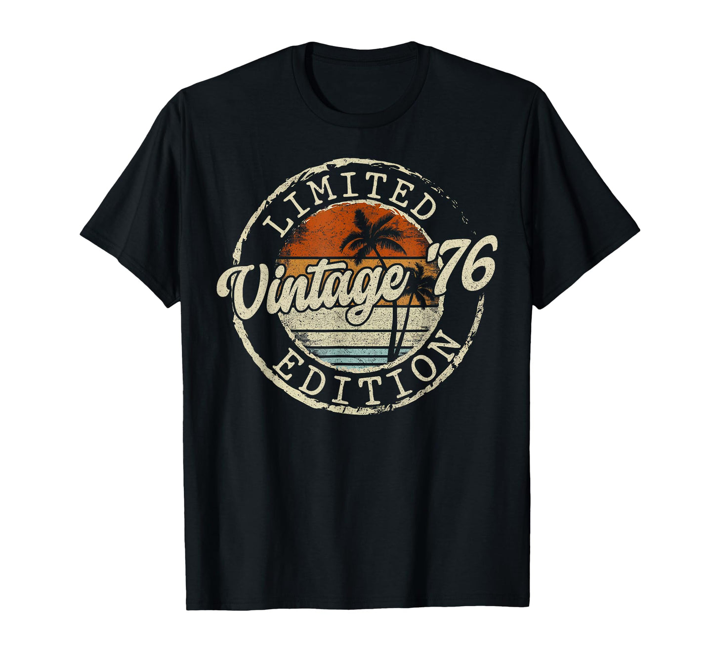 50th Birthday Vintage 1976 Limited Edition 50 Year Old Men T-Shirt