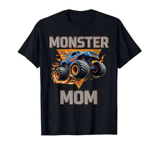 Monster Truck Mom Family Matching Monster Truck Lovers T-Shirt