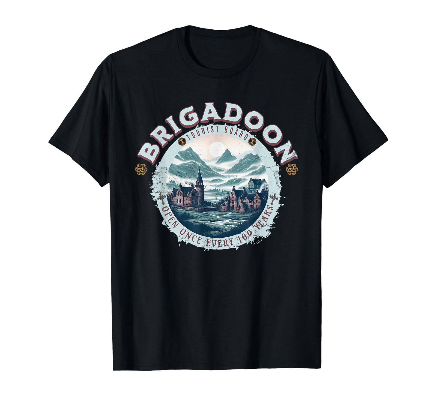 Brigadoon Tourist Board s Mythical Scottish Town T-Shirt