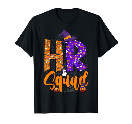 Halloween HR Squad Costume Funny Human Resource T-Shirt