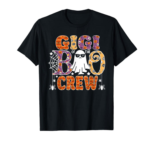 Gigi Of The Boo Crew Funny Halloween Family Matching T-Shirt
