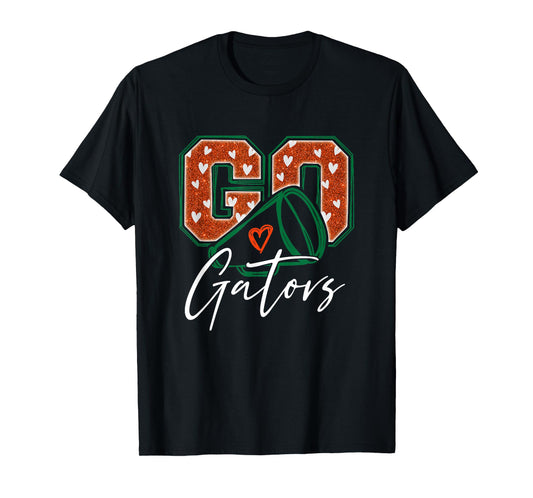 Go Cheer Gators Design Gift For Men Women Girls Boys Kids T-Shirt