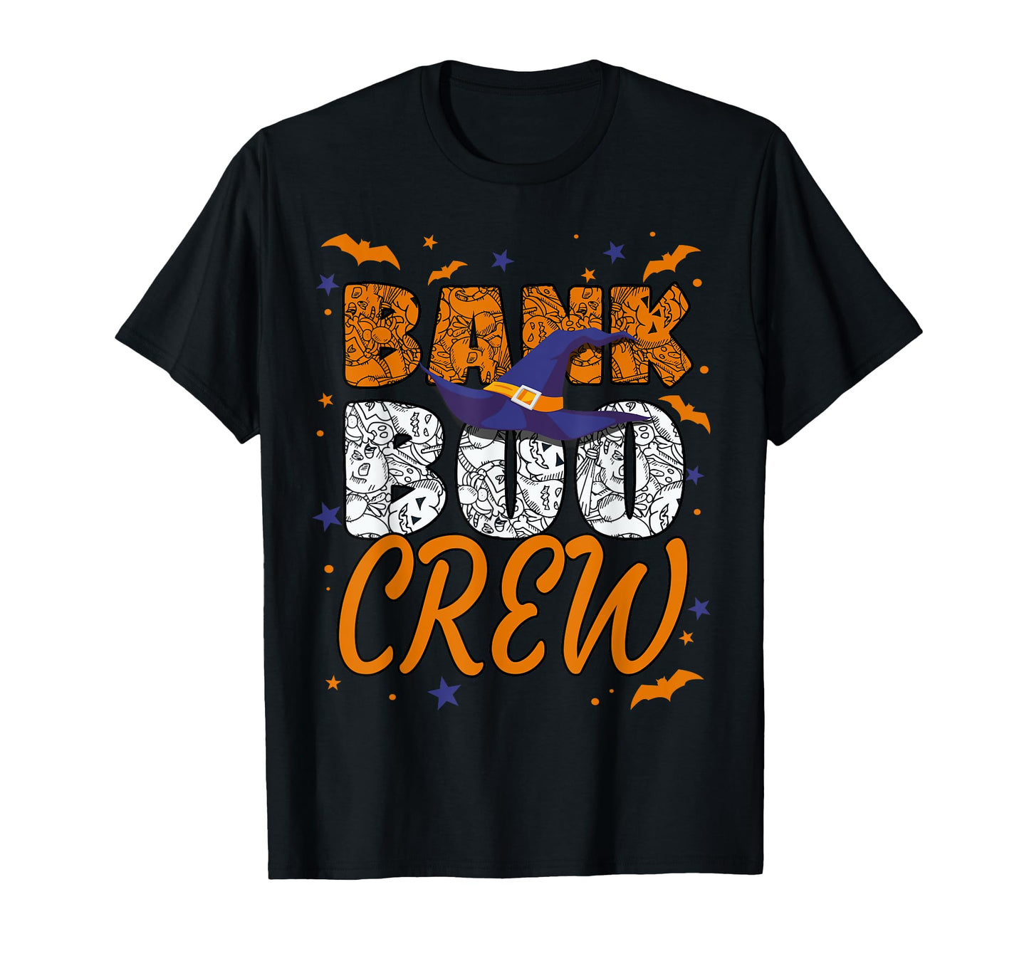 Bank Boo Crew Halloween Banker Bank Teller Matching T-Shirt