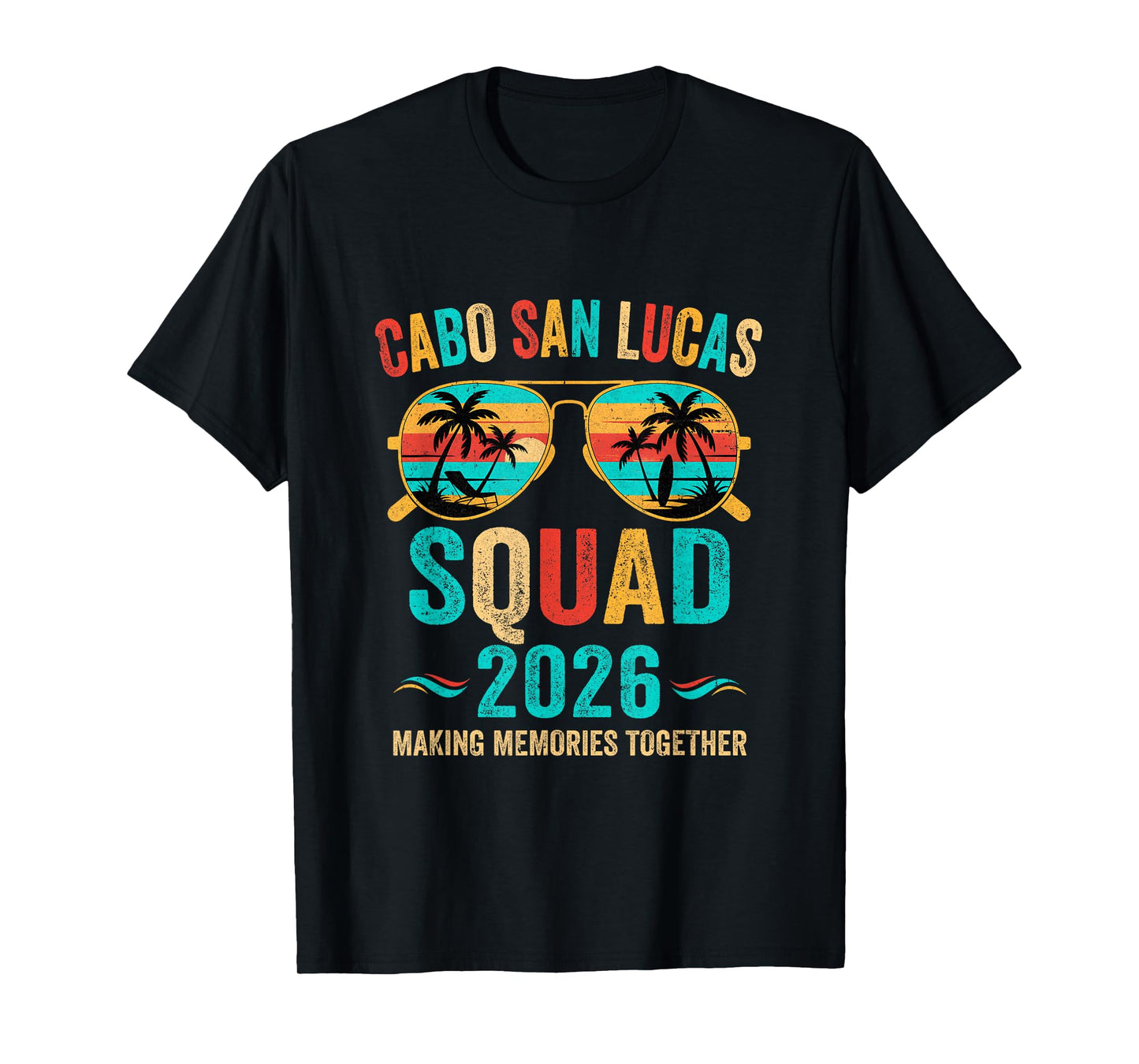 Cabo San Lucas Vacation Squad 2026 Family Matching Vintage T-Shirt
