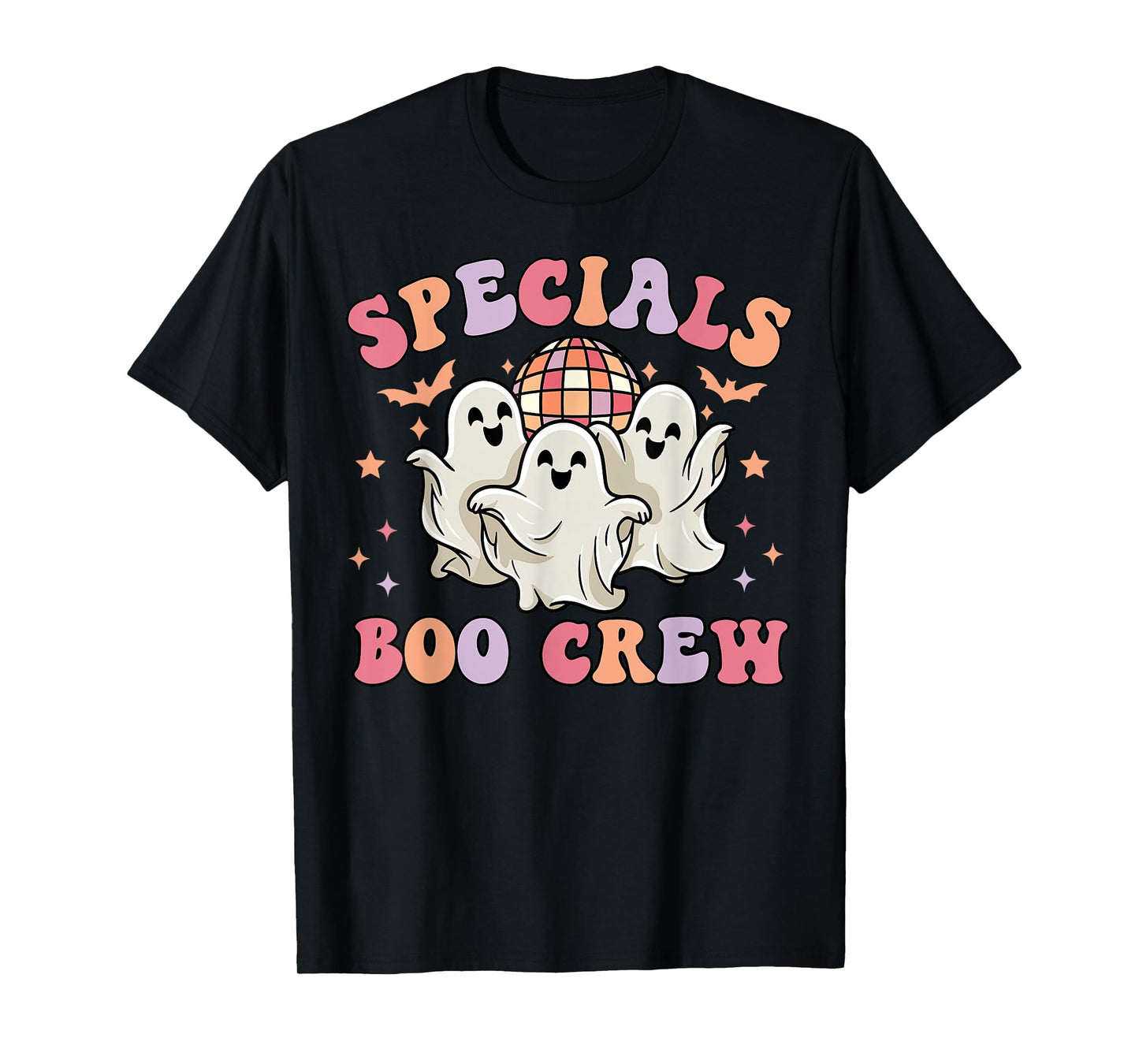 Specials Boo Crew Art Music Pe Tech Teacher Ghost Halloween T-Shirt
