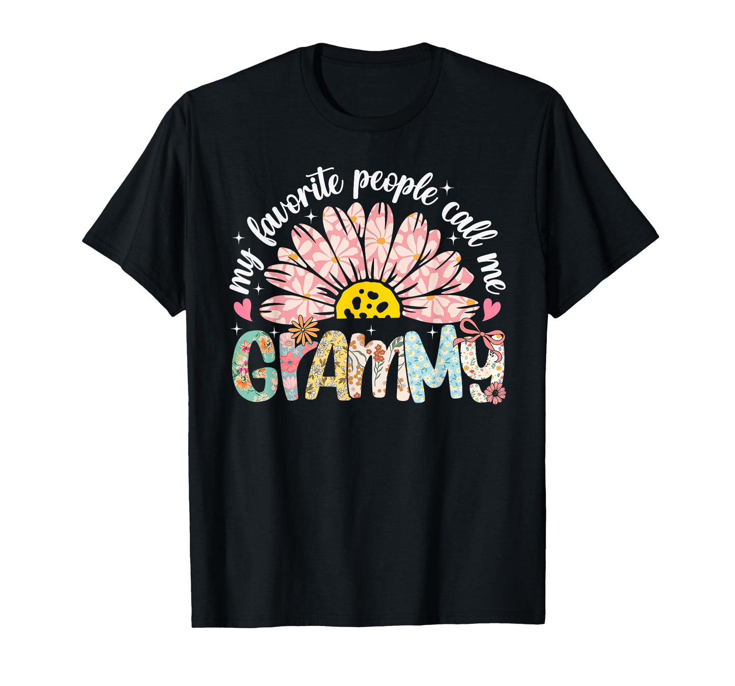 My Favorite People Call Me Grammy Mothers Day Girly Women T-Shirt