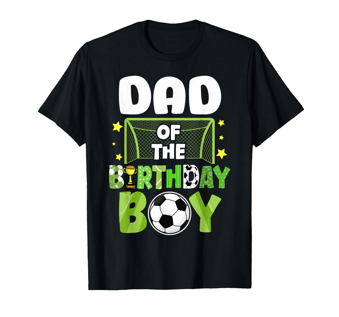 Soccer Dad Birthday Boy Party Soccer Family Matching T-Shirt