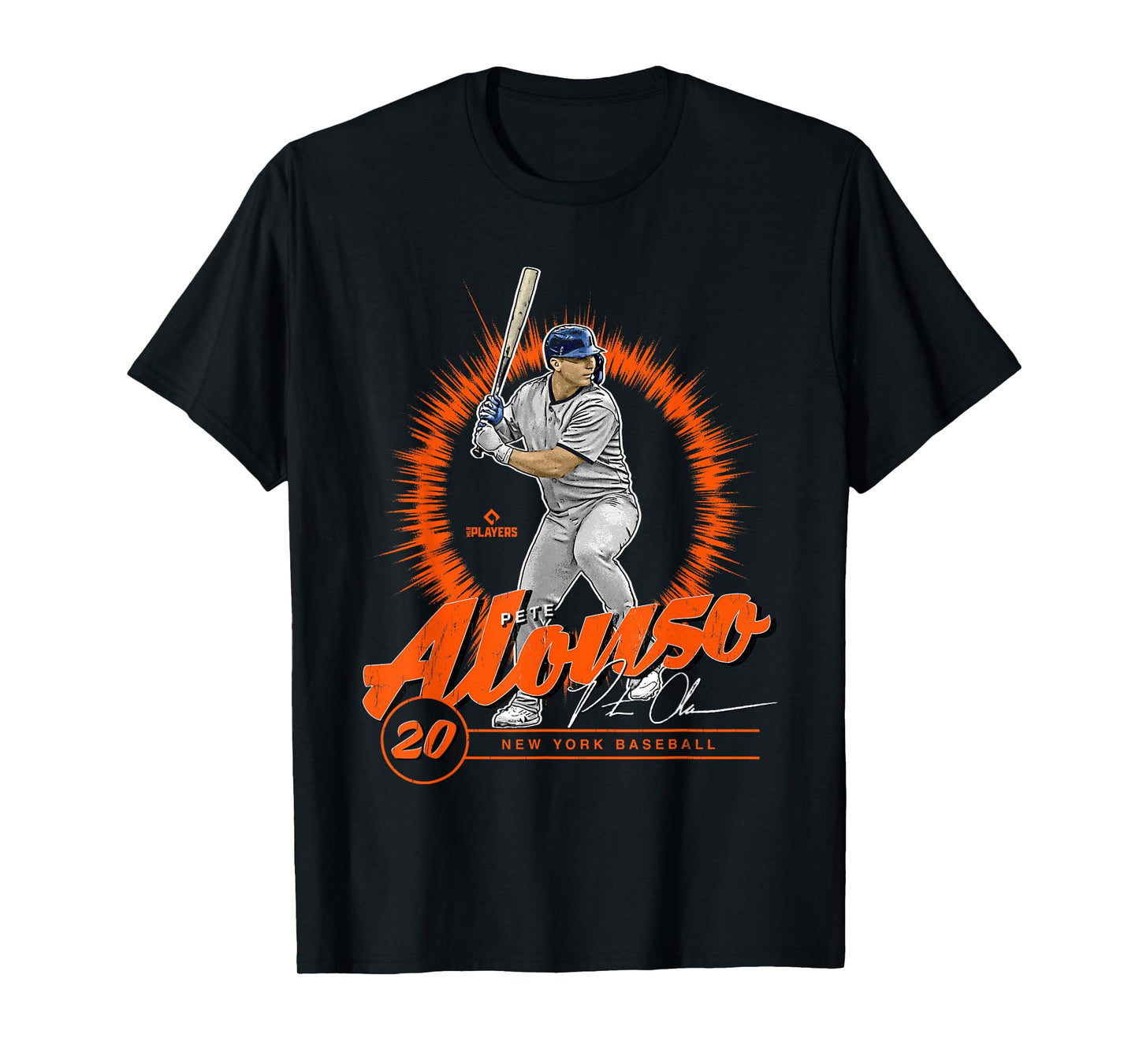 Pete Alonso | New York M MLB Baseball Players| MLBPAL305N T-Shirt