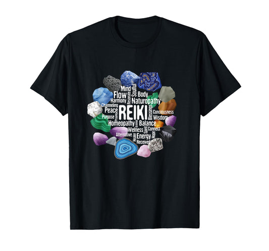 Reiki - Chakra Meditation Holistic Healer Peace Seeker T-Shirt