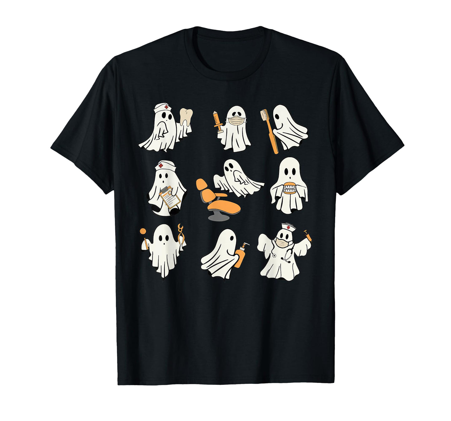 Halloween Dentist Dental Assistant Dental Hygiene T-Shirt