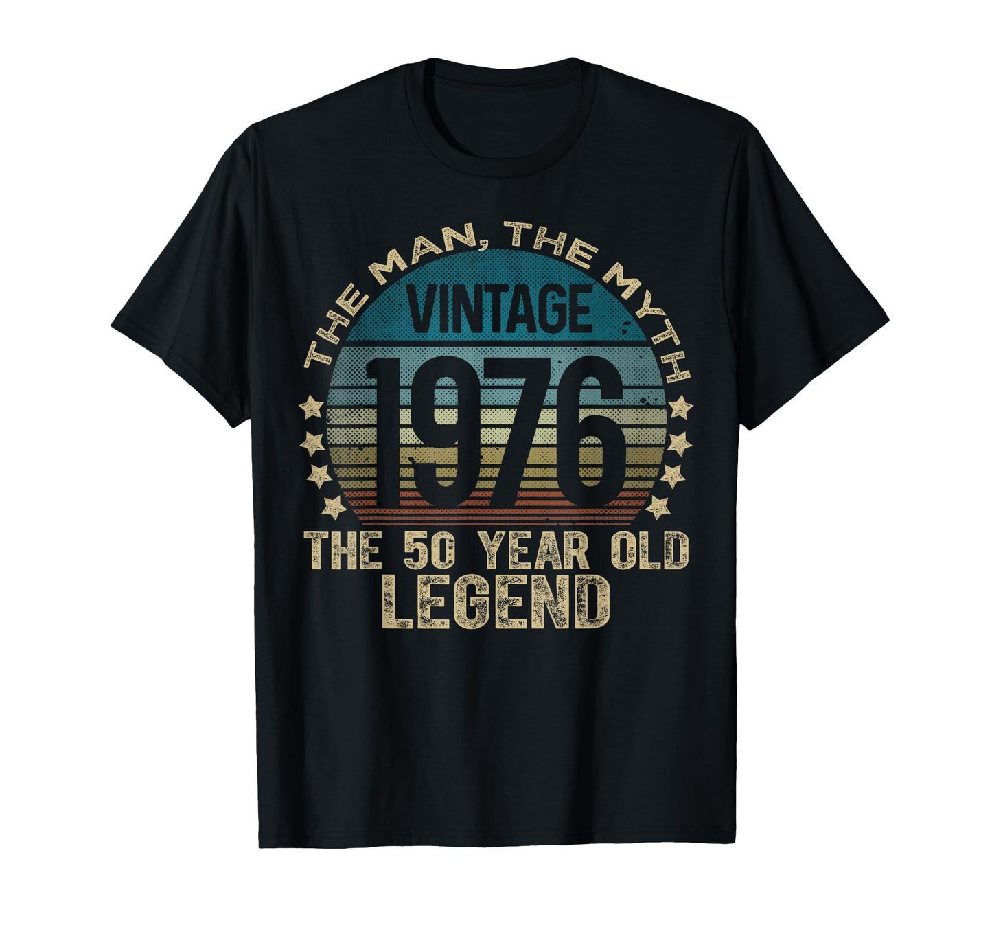 50 Year Old Gifts Vintage 1976 Limited Edition 50th Birthday T-Shirt