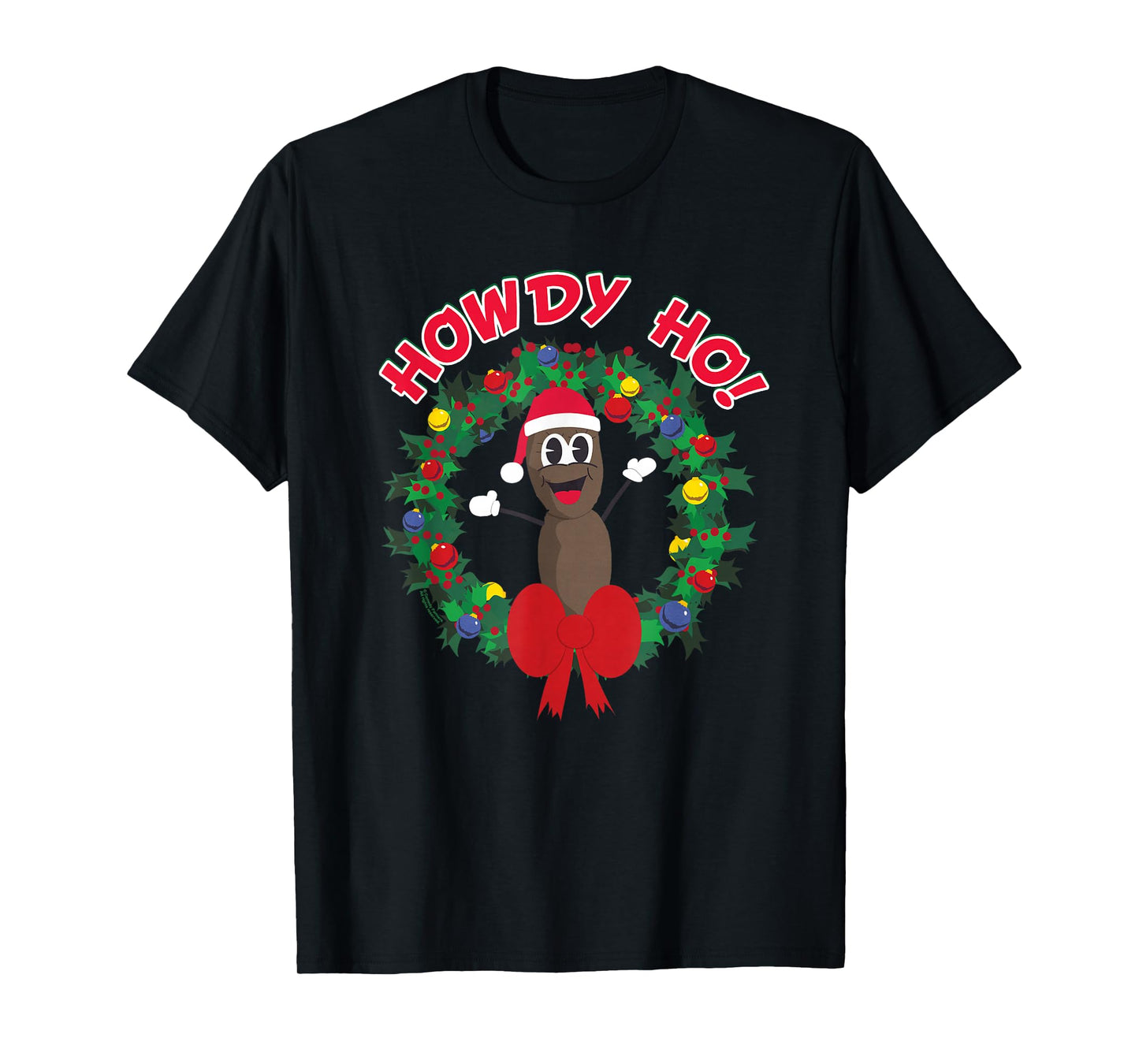 South Park Mr. Hankey Howdy Ho Christmas Wreath T-Shirt