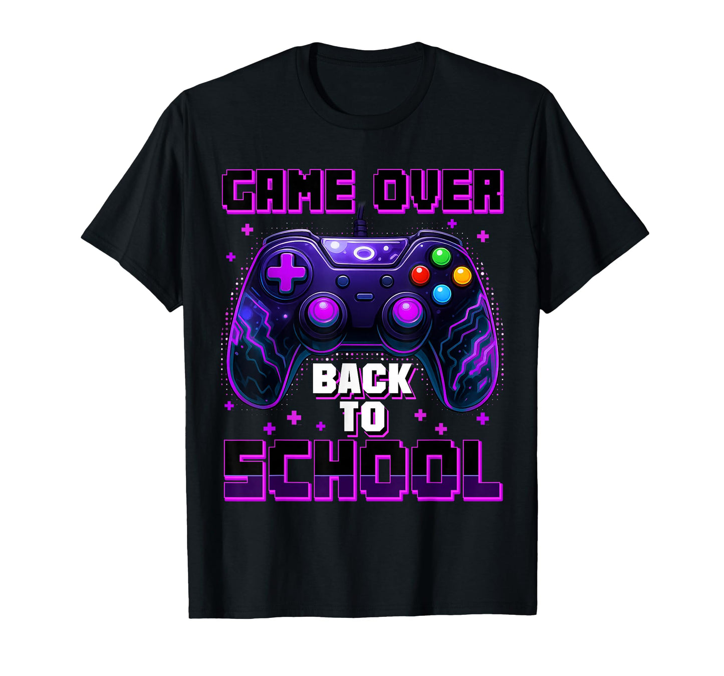 Controller Game Over Back To School First Day Of School Boys T-Shirt
