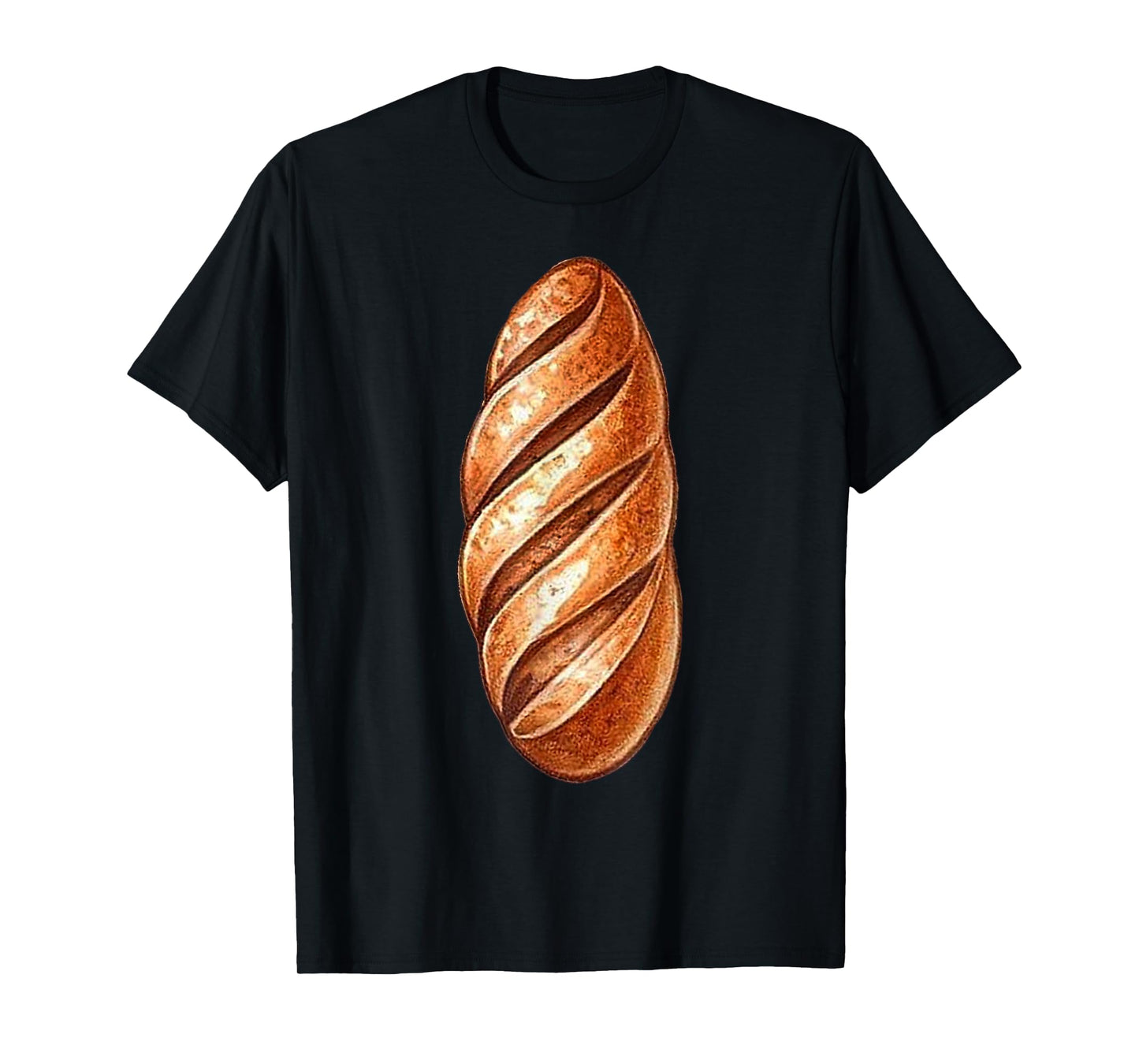 Baguette Costume Halloween Fancy Bread Cosplay Food Costume T-Shirt