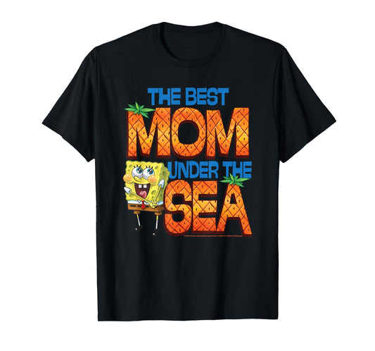 SpongeBob SquarePants Mother's Day Best Mom Under the Sea T-Shirt