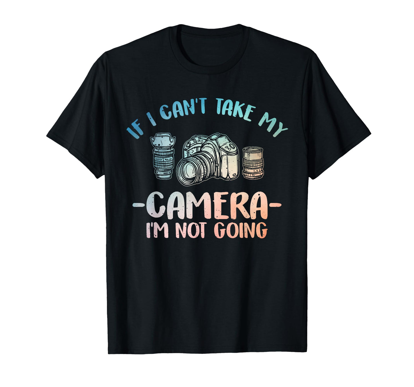 Photography Art For Men Women Camera Lover Photographer T-Shirt