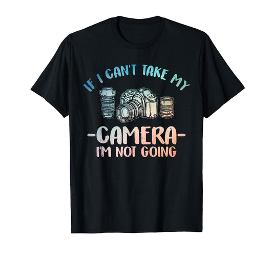 Photography Art For Men Women Camera Lover Photographer T-Shirt