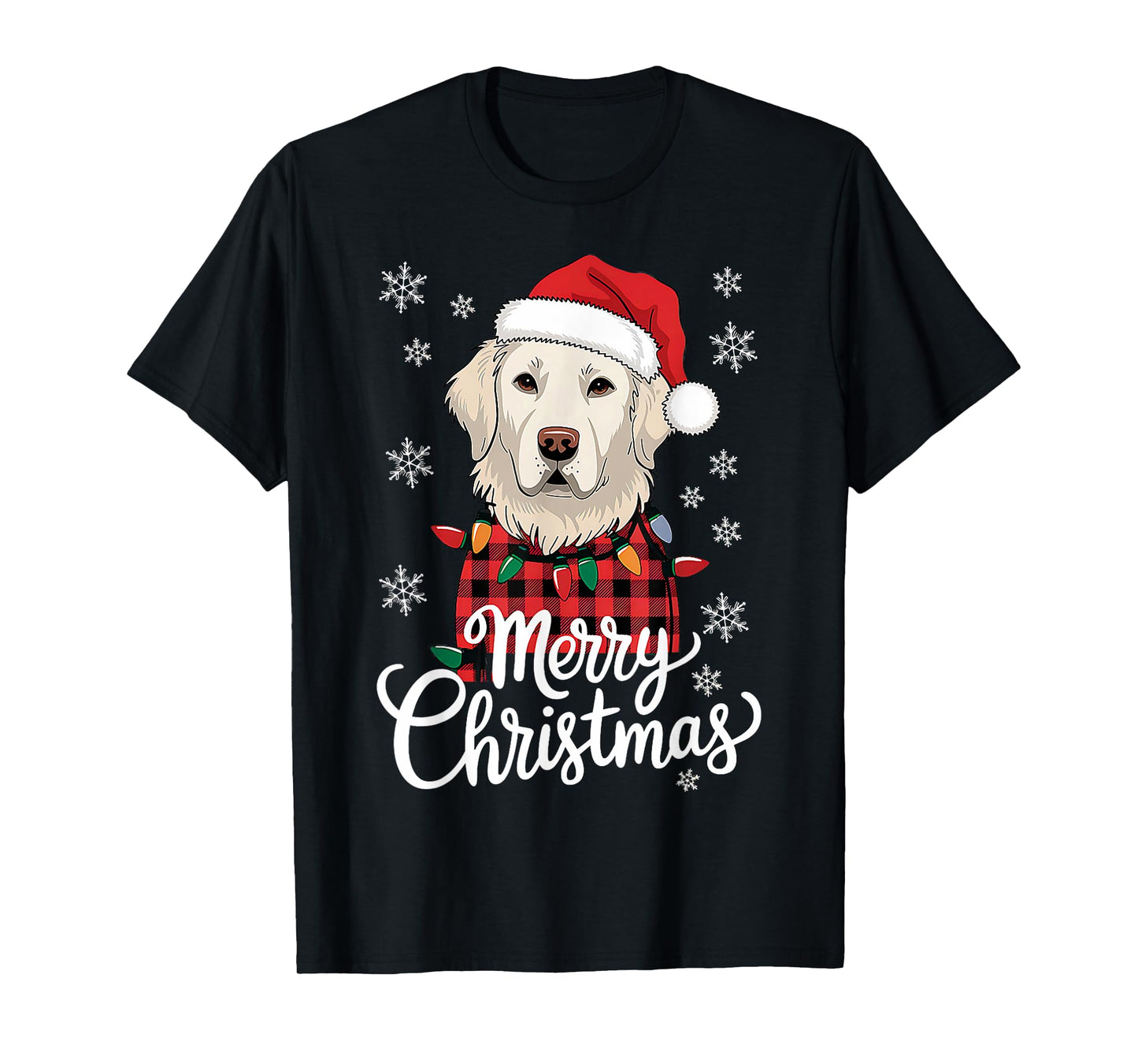 Christmas White English Cream Golden Retriever Mom Dog Puppy Men Women T-Shirt