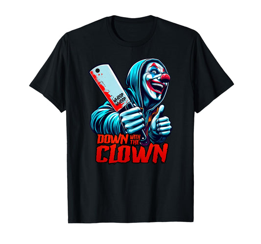 DOWN WITH THE CLOWN Hatchet ICPS Man Juggalette T-Shirt