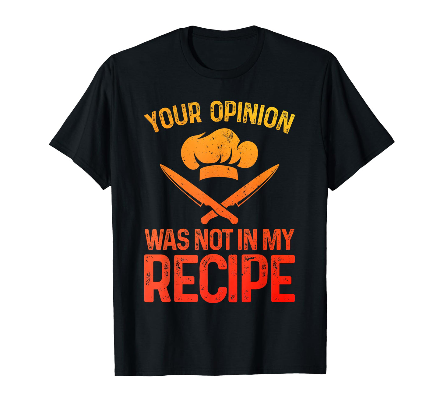 Funny Chef Design for Men Women Cook Cooking Culinary Chef T-Shirt